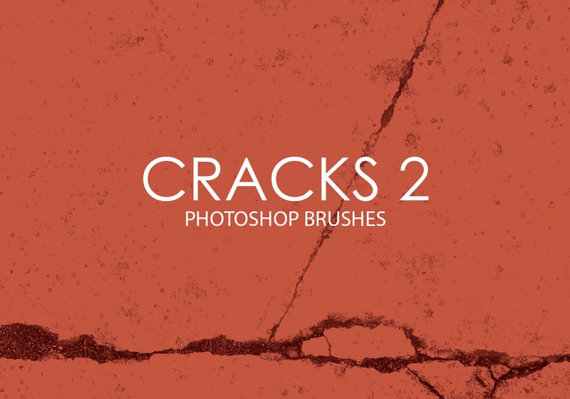 Free Cracks Photoshop Brushes 2 Photoshop brush