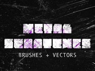 Scratches - Grunge Photoshop Brushes