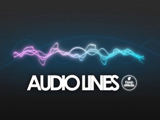 Audio Lines Photoshop brush