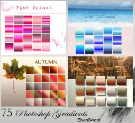 75 photoshop gradients photoshop