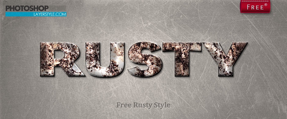 Rusty Styles Photoshop brush