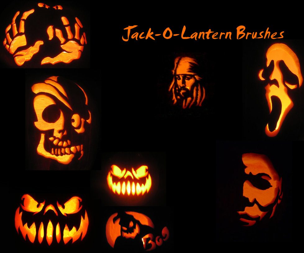 Jack o Lantern Brushes Photoshop brush