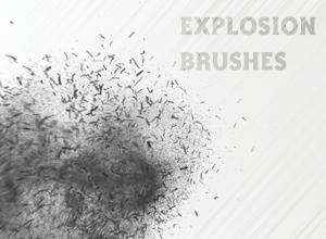 Free Explosion Brushes Photoshop brush