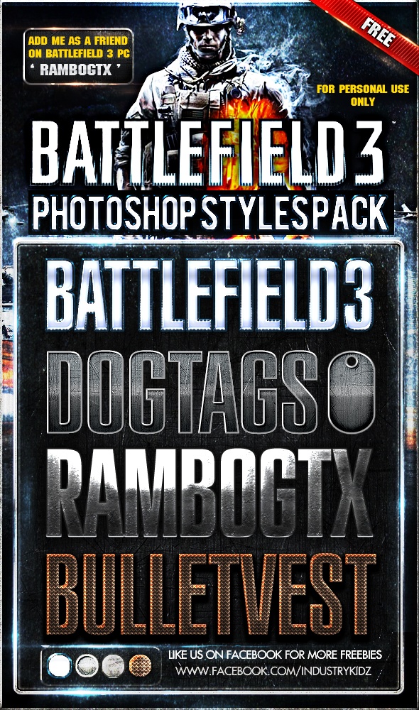 Battlefield Photoshop Styles Photoshop brush