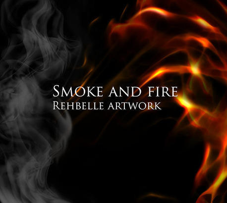 Smoke and Fire -Rehbelle Photoshop brush