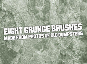 Dumpster Grunge Brushes Photoshop brush