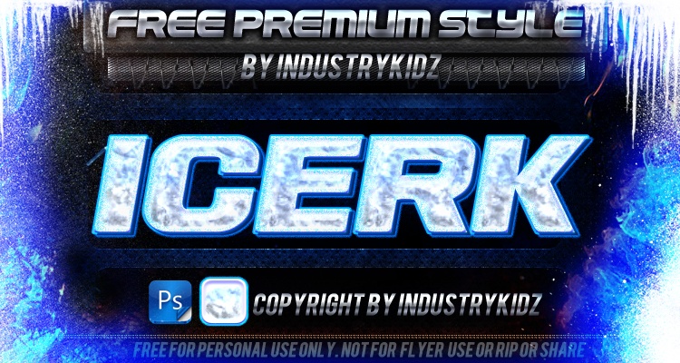 ice cold photoshop style photoshop