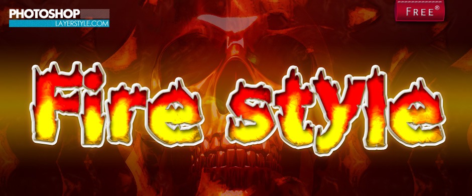 fire style photoshop styles