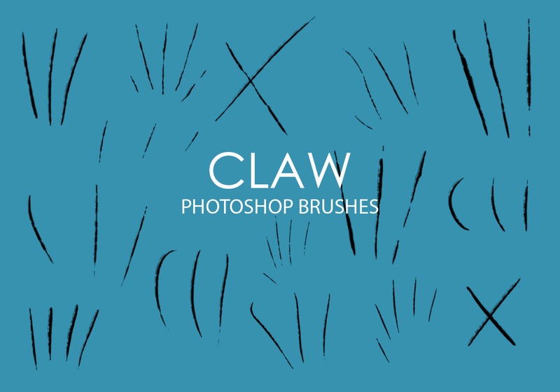 Free Claw Photoshop Brushes Photoshop brush