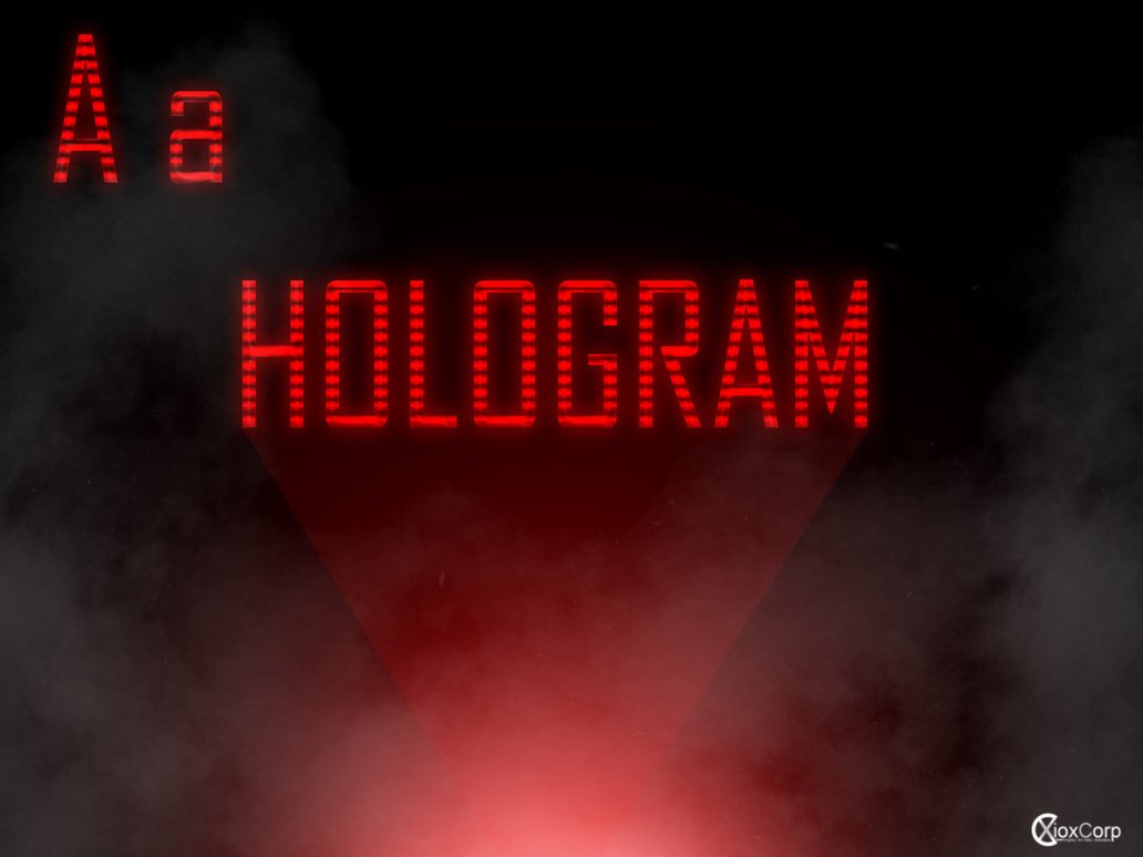 hologram photoshop styles