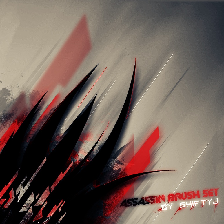 assassin brush set fantasy photoshop