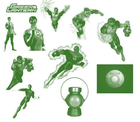 Green Lantern Photoshop brush