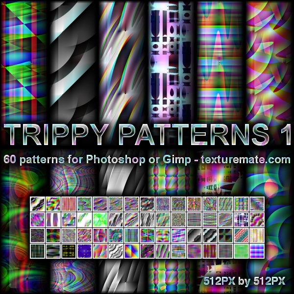 Trippy Patterns 1 Photoshop brush