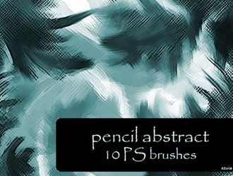 Pencil Abstract Photoshop brush