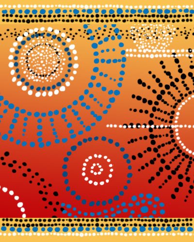 Aboriginal Art Dots Photoshop brush