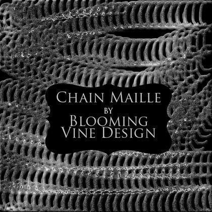 Blooming Vine's Chain Maille Brush and Layer Style Photoshop brush