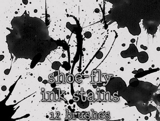 Ink Stains Photoshop brush