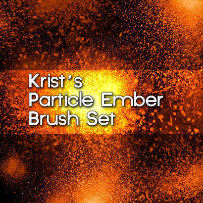Krist's Particle Ember Brushes  Photoshop brush
