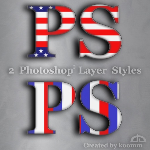 USA Photoshop Styles Photoshop brush