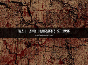 Walls and Pavement Grunge Photoshop brush