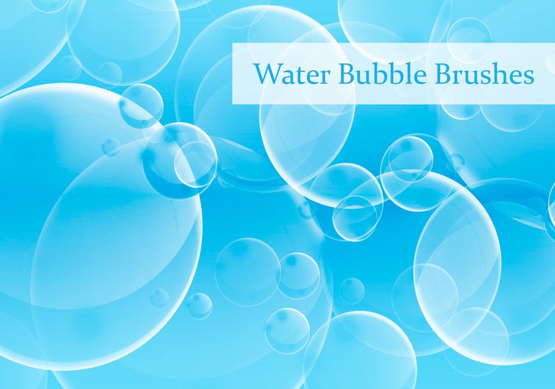 Water Bubble Brushes Photoshop brush