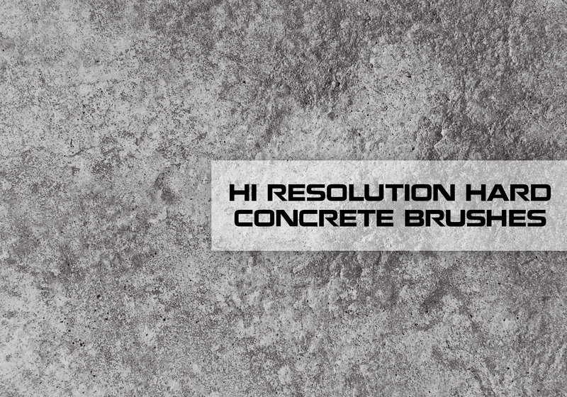 Hi Res Concrete Texture Brushes Photoshop brush