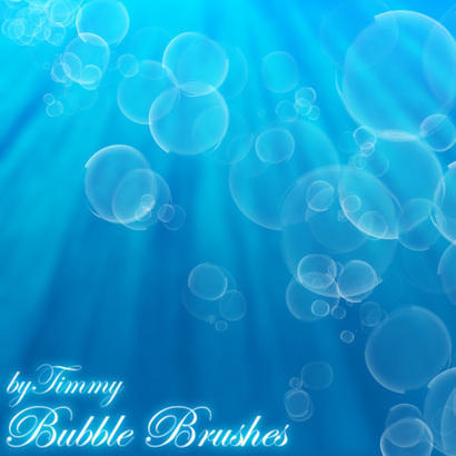 Bubble Wobble Brushes Photoshop brush