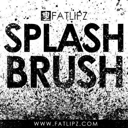 FATLiPz Splash Brush Photoshop brush