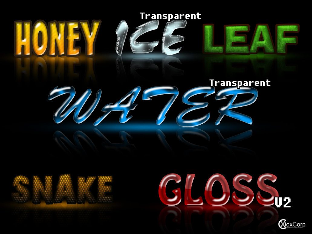 style pack 2 photoshop styles