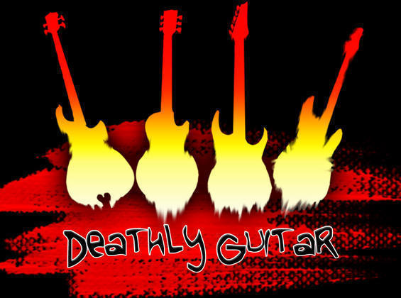 Deathly Guitar Brushes Photoshop brush
