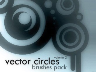Vector Circles Set2 Photoshop brush