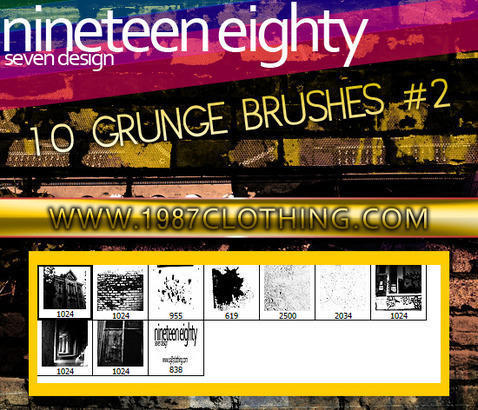 Grunge Set 2 Photoshop brush