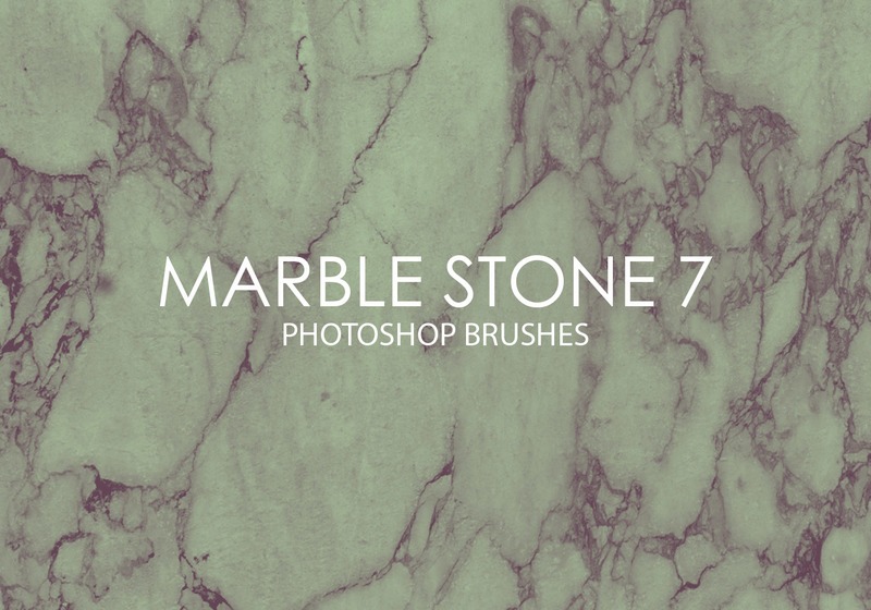 free marble stone photoshop brushes 7