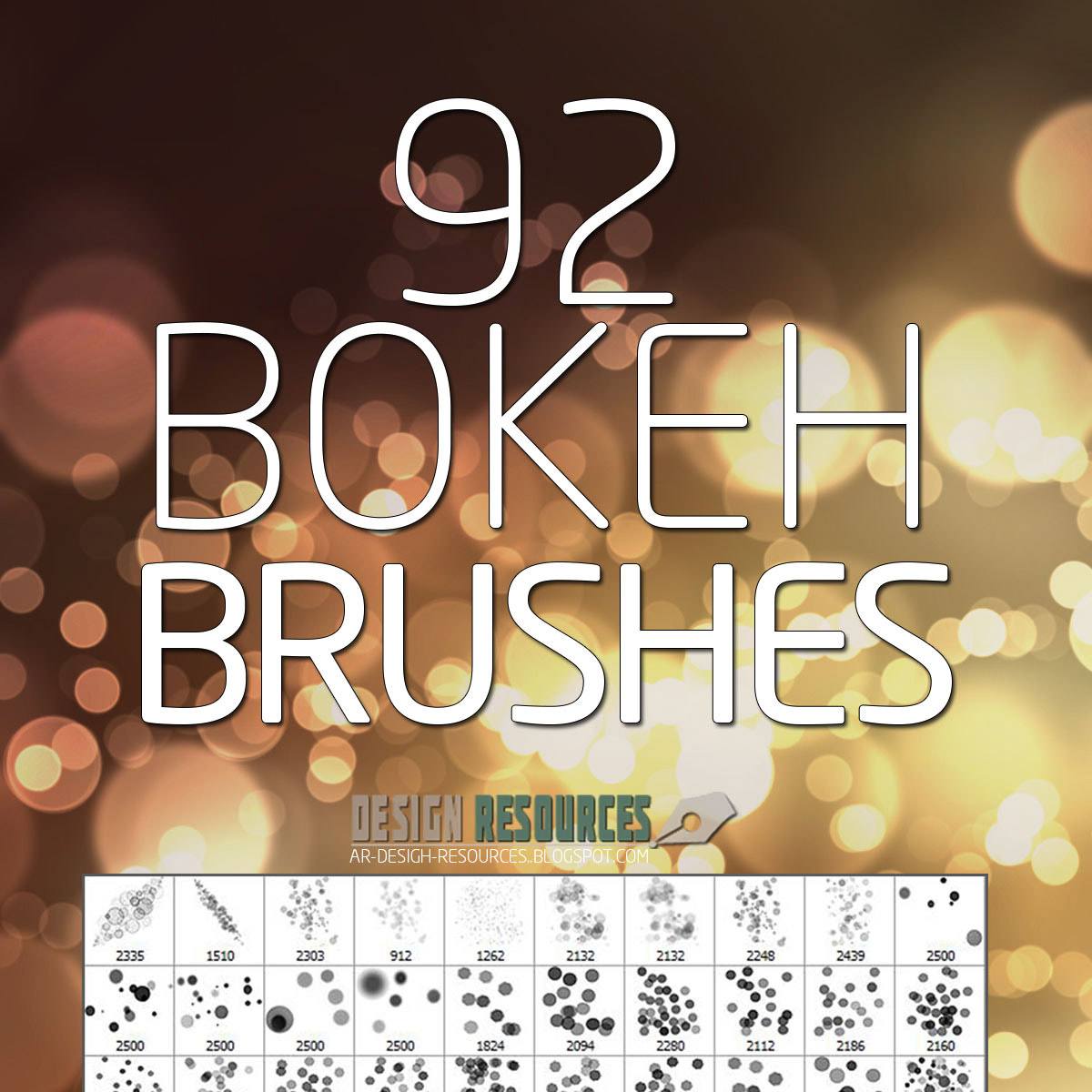 Bokeh PS Brushes Free Pack Photoshop brush