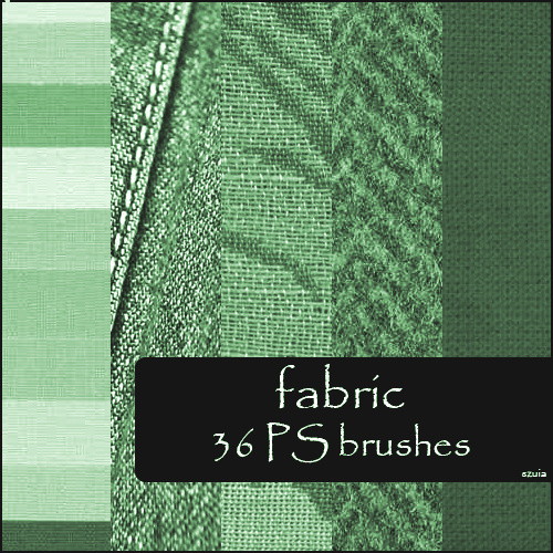 fabric brushes texture photoshop