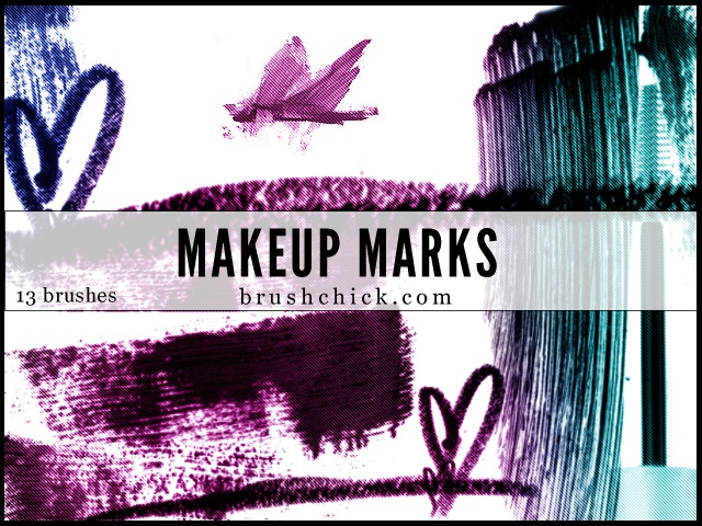 Makeup Marks Photoshop brush