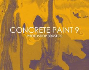 Free Concrete Paint Photoshop Brushes 9 Photoshop brush