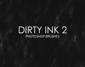 Free Dirty Ink Photoshop Brushes 2 Photoshop brush