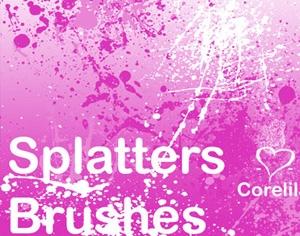 Splatter Brushes 1.5 Photoshop brush