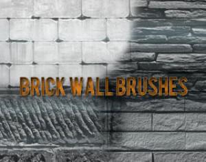 Brick Wall Brushes Photoshop brush