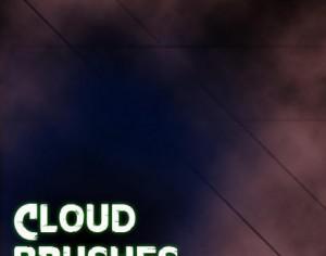 5 Cloud Brushes Photoshop brush