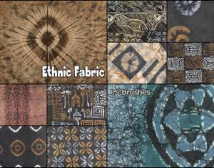 20 Ethnic Fabric PS Brushes abr. Photoshop brush