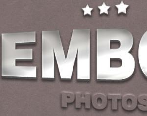Free 80 Embossed Photoshop Styles