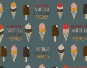 Ice Cream Pattern Photoshop brush