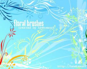 Floral Brushes I Photoshop brush