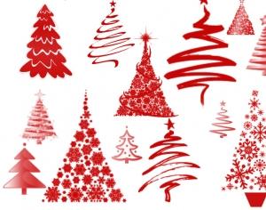 Christmas Tree Photoshop brush
