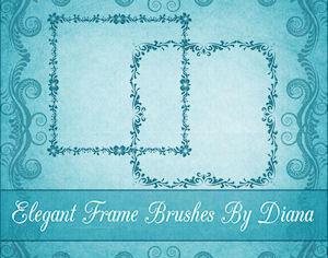 Elegant Decorative Frames Photoshop brush