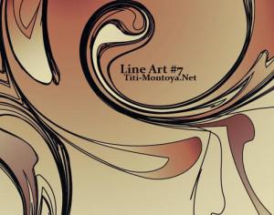 Line Art 7 Photoshop brush