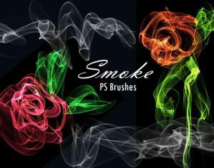 20 Smoke PS Brushes abr. Vol.12 Photoshop brush