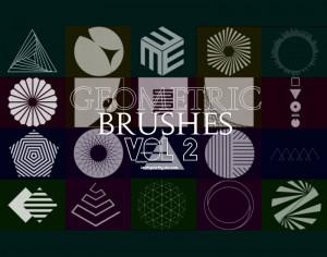 20 Free Geometric Photoshop Brushes Photoshop brush